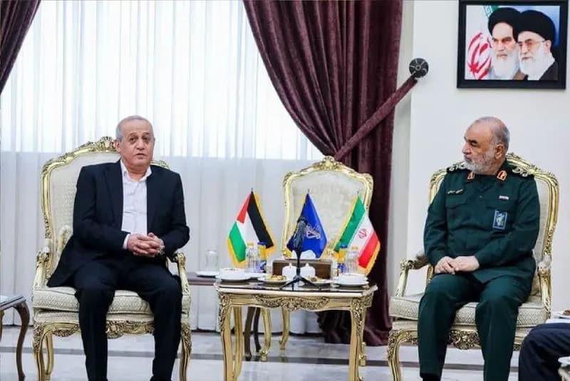 جمیل مزهر با فرمانده کل سپاه دیدار کرد