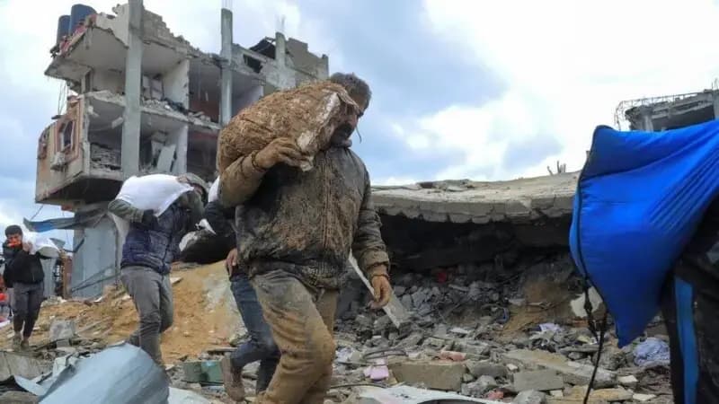 شرکت مسئول کمک‌رسانی در غزه یک شرکت مرموز نزدیک به نتانیاهو شناسایی شد