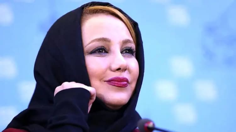 شبنم قربانی و رضا عطاران در اکران مردمی فیلم « صددام»