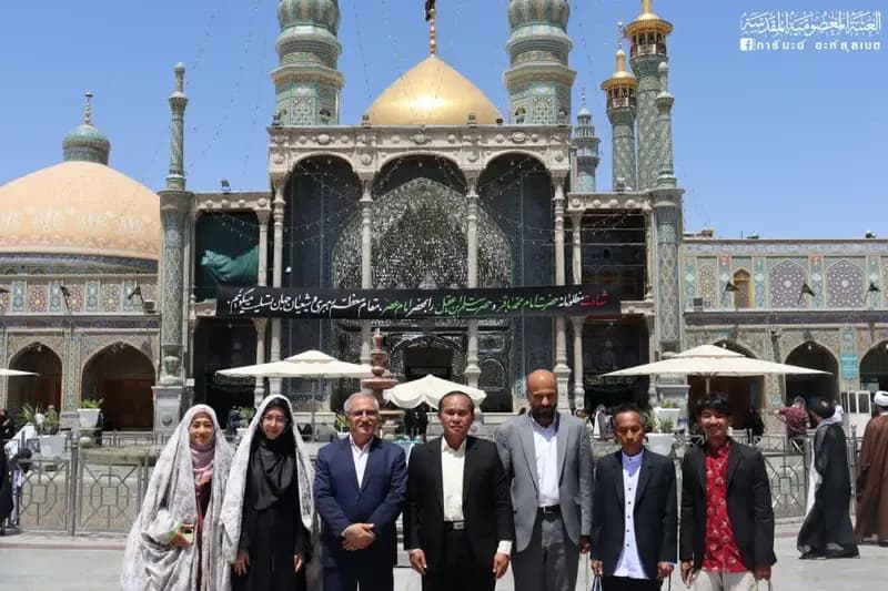 حضور رئیس مرکز فرماندهی توسعه روابط فرهنگی استان‌های جنوبی تایلند درقم