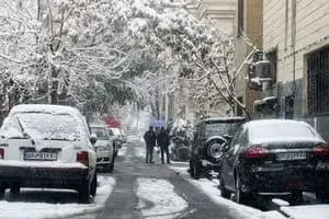 برف بهاری در همدان+ عکس 