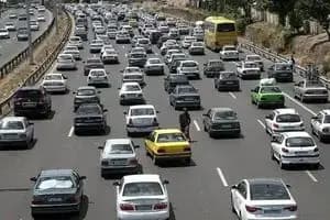ترافیک روان در محورهای مواصلاتی البرز جریان دارد
