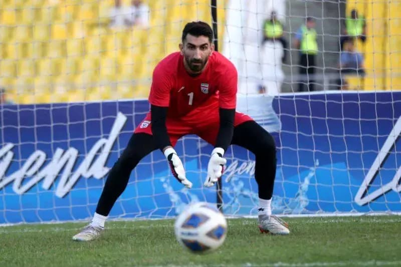 میثاقی زیر و روی بیرانوند را با این سوال نشان داد!/ ببینید
