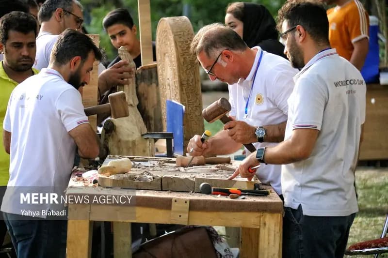 کرمانشاه میزبان تقابل هنری ایران و چین در رویداد بین‌المللی چوب