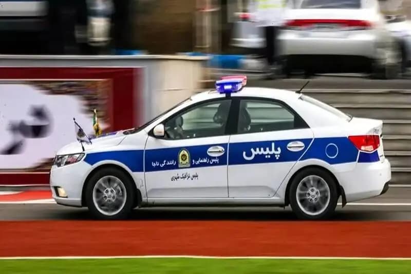 فیلم/ کار متفاوت پلیس بعد از تصادف