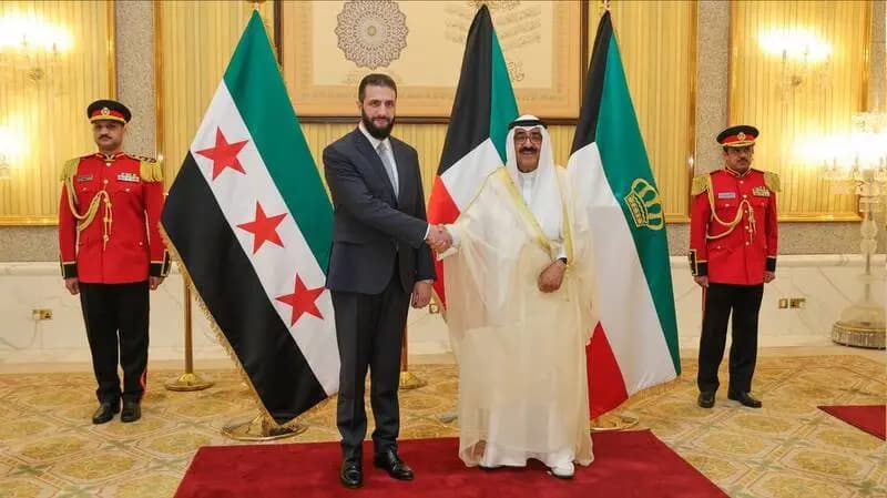 جولانی با امیر کویت دیدار کرد