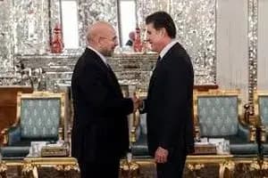 دیدار بارزانی با قالیباف در بهارستان