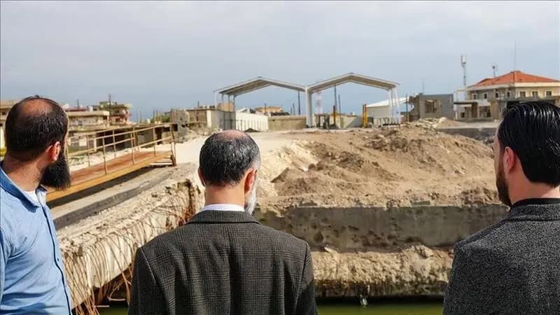 بازگشایی گذرگاه مرزی بین سوریه و لبنان