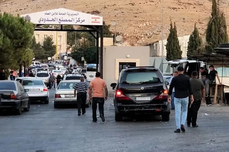 بازگشایی گذرگاه مرزی بین سوریه و لبنان به مناسبت عید قربان