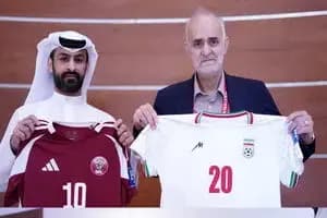تیم ایران در مقابل قطر سفید می‌پوشد 