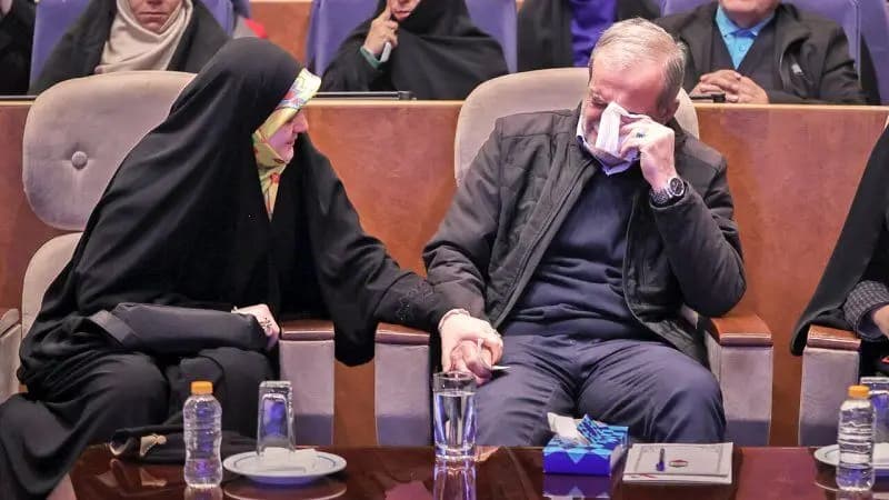 مسعود پزشکیان به دیدار خانواده همسرش رفت