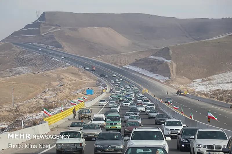 اجرای طرح ایمن‌سازی ورودی بزرگراه قم – سلفچگان به شهر قم آغاز شد