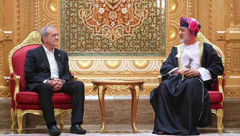 پزشکیان: ایران و عمان برای رفاه منطقه متحد شوند؛ قدردانی از نقش مسقط در مذاکرات