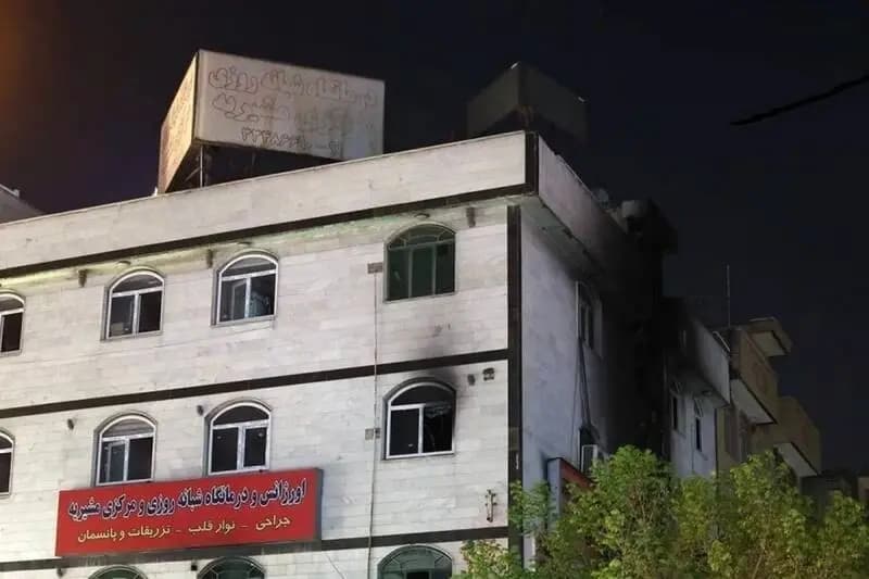رئیس درمانگاه مشیریه مقصر آتش‌سوزی مرگبار شناخته شد و اعتراض کرد