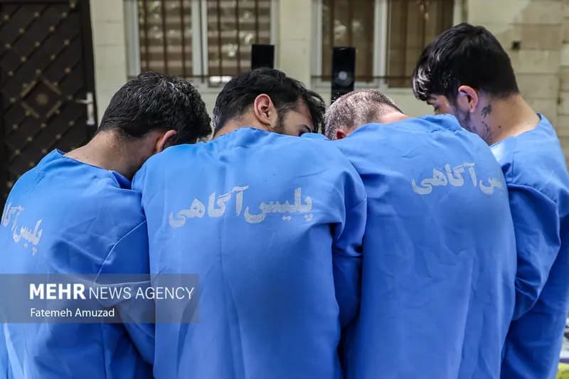دستگیری سارقان حرفه‌ای منازل و عاملان جرائم خشن
