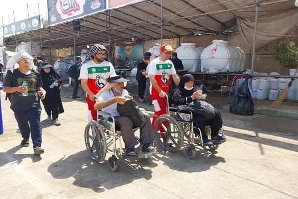 امدادرسانی به ۱۰۰ هزار نفر در اربعین حسینی