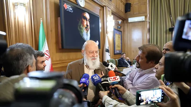 فیلم اظهار نظر چمران در خصوص جا به جایی پاساژ علاءالدین !