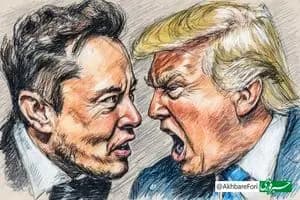 رفاقت تمام! | ماسک: ترامپ بچه‌باز است | ترامپ: ماسک زانو می‌زد و گریه می‌کرد