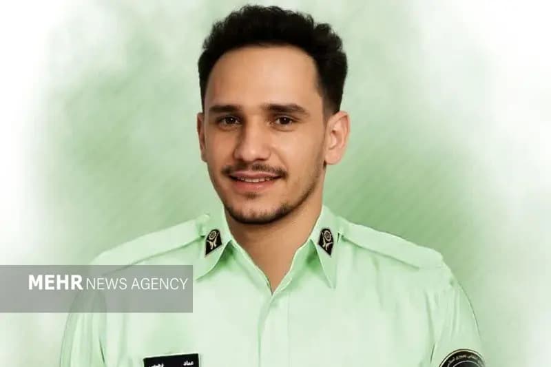 ماموری که بعد از شهادت اعضای بدنش اهدا شد